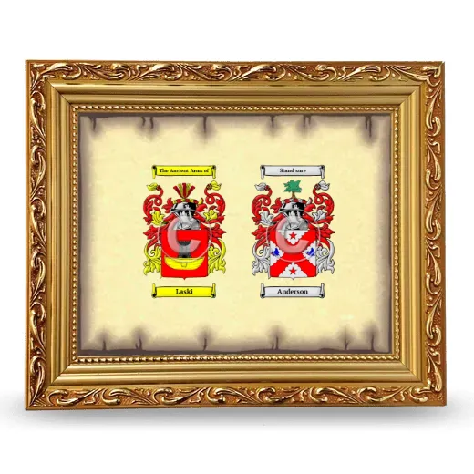 Anniversary Framed - Gold