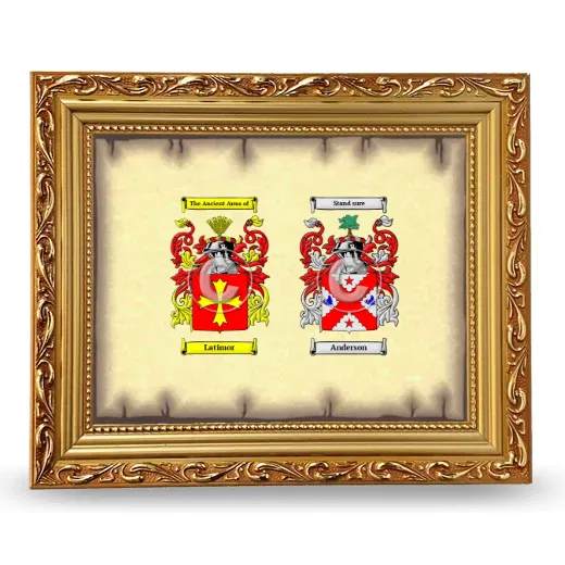 Anniversary Framed - Gold