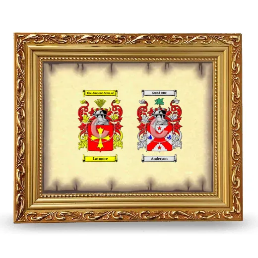 Anniversary Framed - Gold