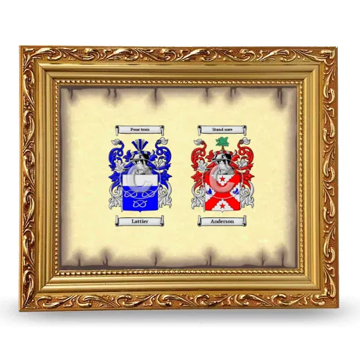 Anniversary Framed - Gold