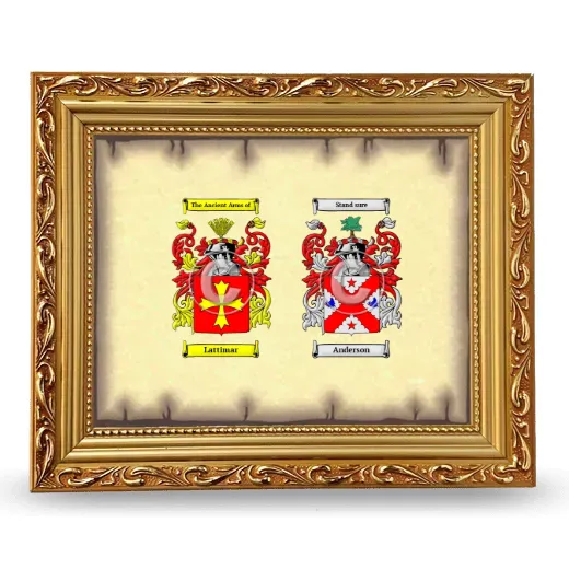 Anniversary Framed - Gold