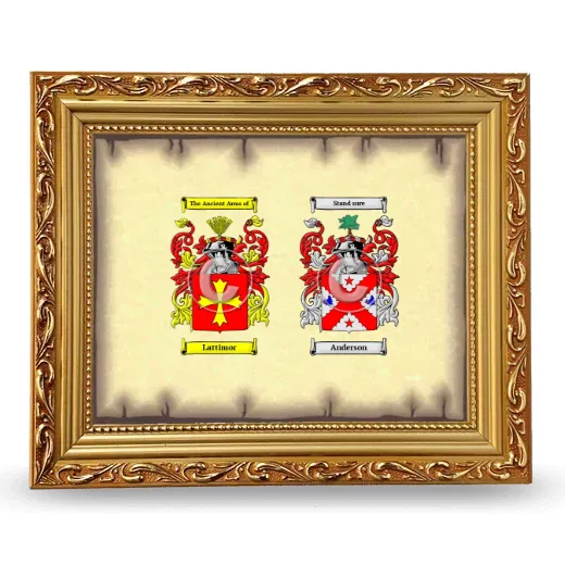 Anniversary Framed - Gold