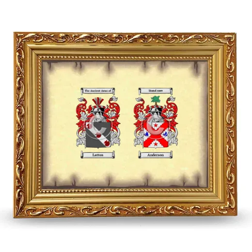 Anniversary Framed - Gold