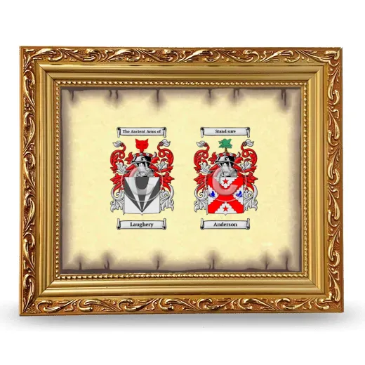 Anniversary Framed - Gold