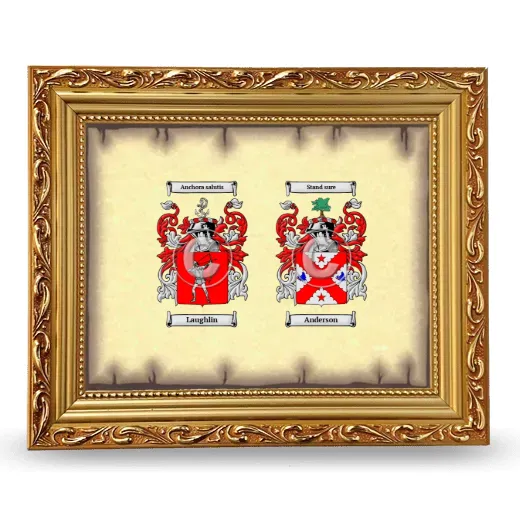 Anniversary Framed - Gold