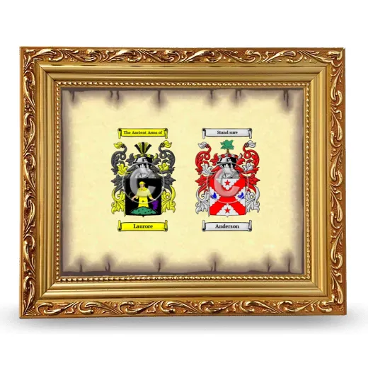 Anniversary Framed - Gold