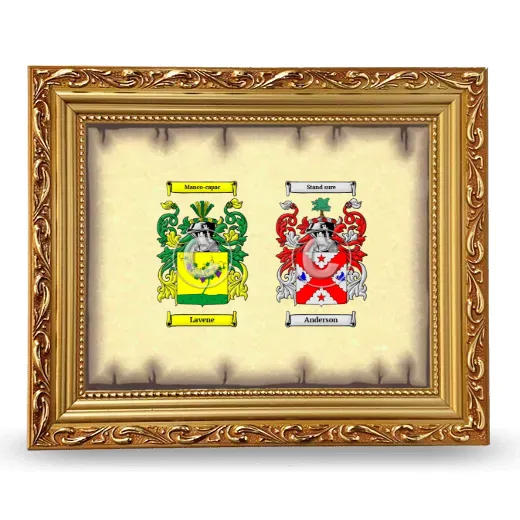 Anniversary Framed - Gold