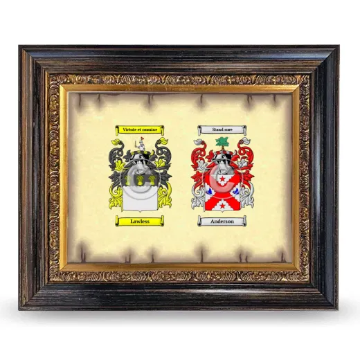 Anniversary Framed - Heirloom