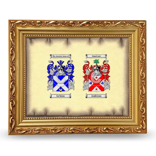 Anniversary Framed - Gold