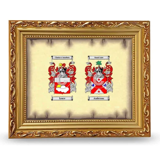 Anniversary Framed - Gold