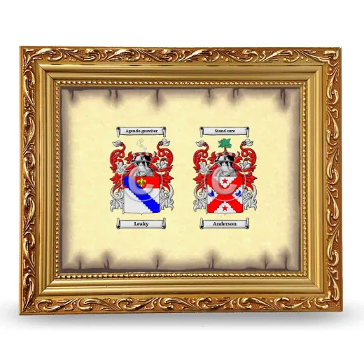 Anniversary Framed - Gold