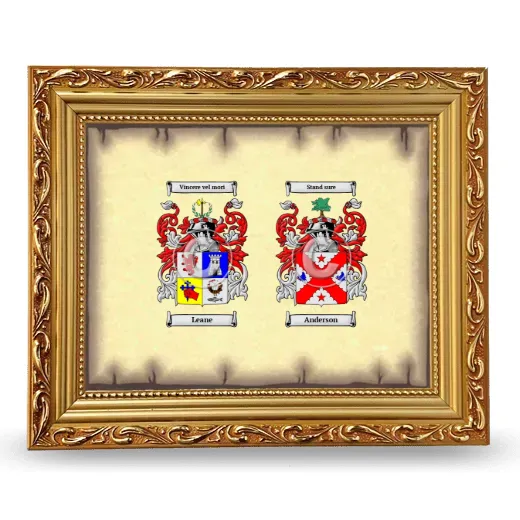 Anniversary Framed - Gold