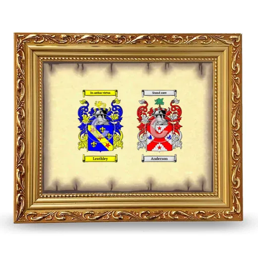 Anniversary Framed - Gold