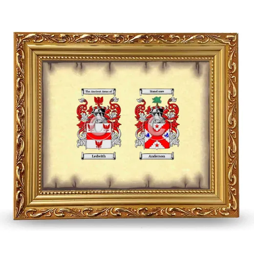 Anniversary Framed - Gold