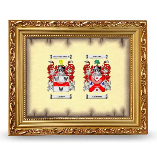 Anniversary Framed - Gold