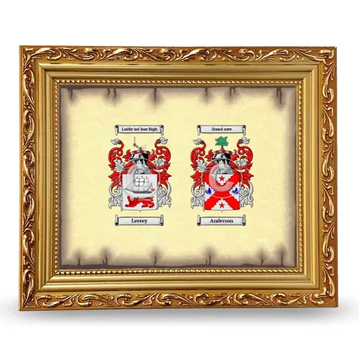 Anniversary Framed - Gold