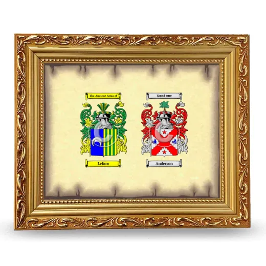 Anniversary Framed - Gold