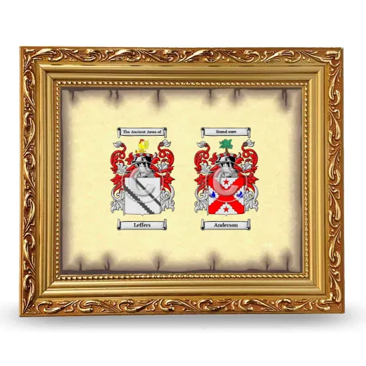 Anniversary Framed - Gold