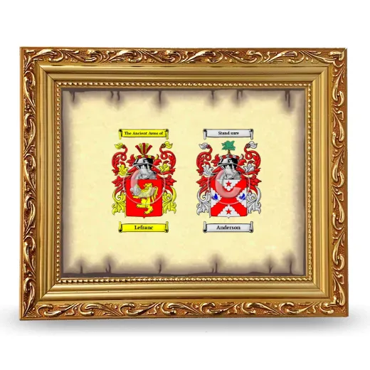 Anniversary Framed - Gold