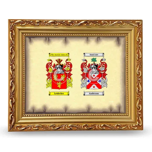 Anniversary Framed - Gold