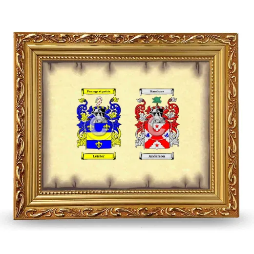 Anniversary Framed - Gold