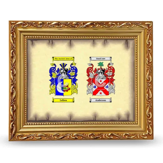 Anniversary Framed - Gold