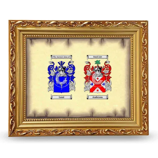 Anniversary Framed - Gold