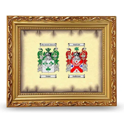 Anniversary Framed - Gold