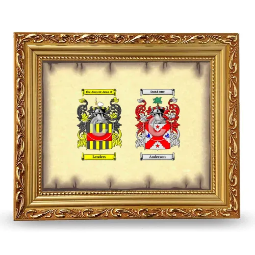 Anniversary Framed - Gold