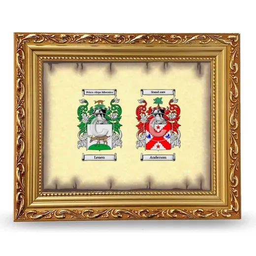 Anniversary Framed - Gold