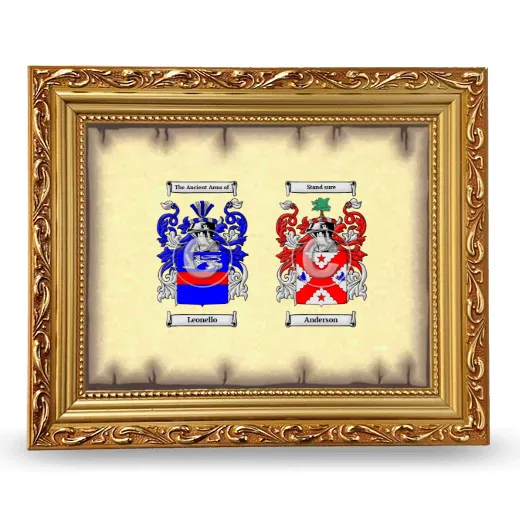 Anniversary Framed - Gold