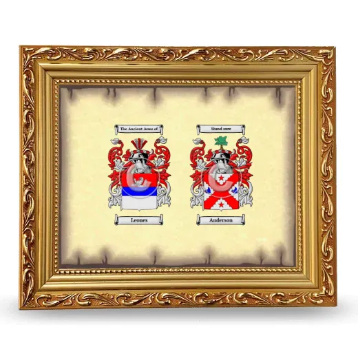 Anniversary Framed - Gold