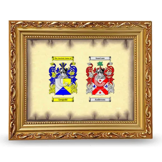 Anniversary Framed - Gold