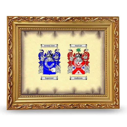 Anniversary Framed - Gold