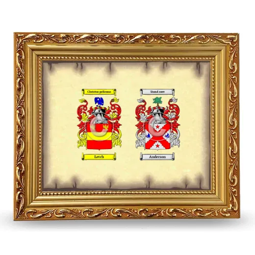 Anniversary Framed - Gold