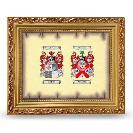 Anniversary Framed - Gold