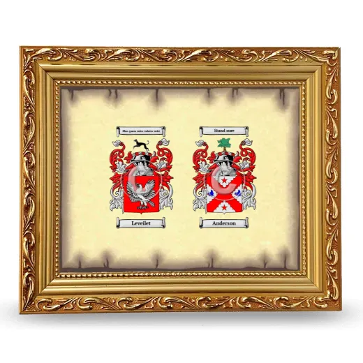 Anniversary Framed - Gold