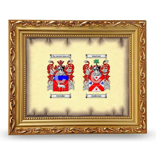 Anniversary Framed - Gold