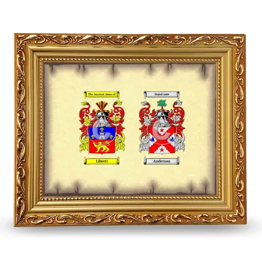 Anniversary Framed - Gold
