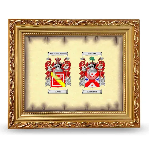 Anniversary Framed - Gold