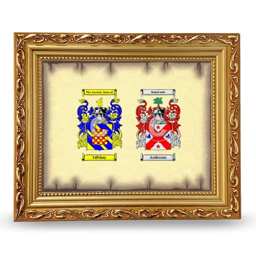 Anniversary Framed - Gold