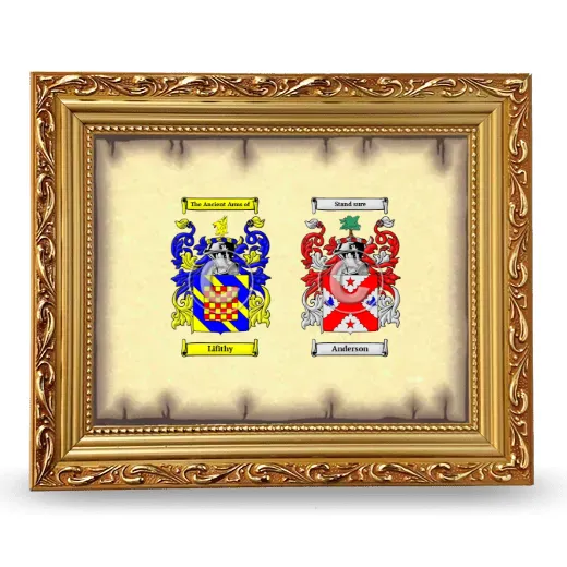 Anniversary Framed - Gold