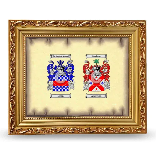 Anniversary Framed - Gold