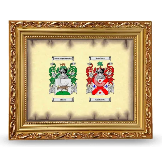 Anniversary Framed - Gold