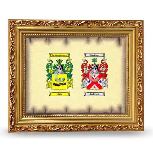 Anniversary Framed - Gold