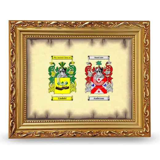 Anniversary Framed - Gold