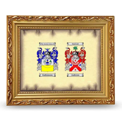 Anniversary Framed - Gold