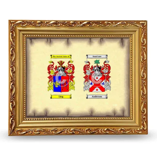 Anniversary Framed - Gold