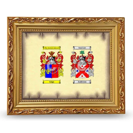 Anniversary Framed - Gold