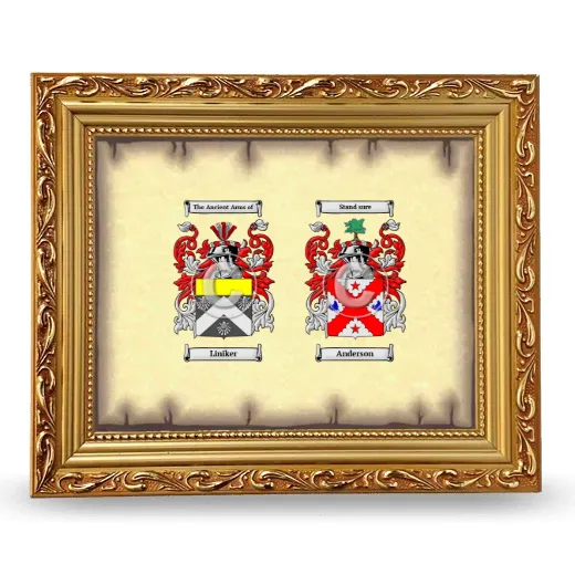 Anniversary Framed - Gold